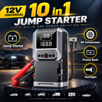 Jump Starter 4u1 za auto – Starter, kompresor, power bank i LED lampa