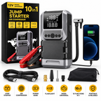 Jump Starter 4u1 za auto – Starter, kompresor, power bank i LED lampa